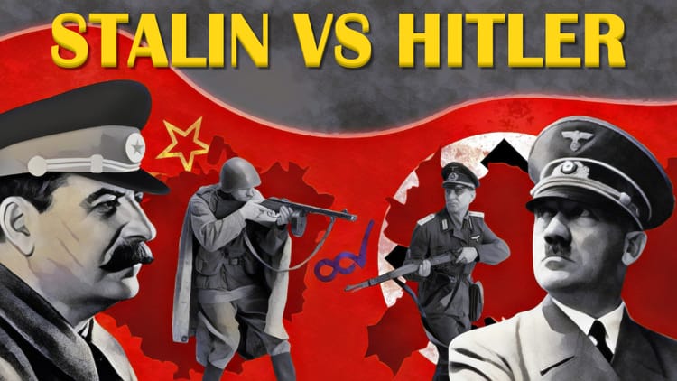 Stalin vs. Hitler - Toisen maailmansodan tapahtumat